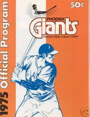 1975 PCL Phoenix Giants